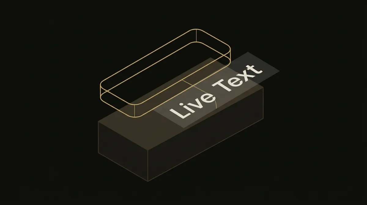 Exploded-view architectural blueprint of a bulletproof email button's two layers: a VML shape for Outlook and a live anchor for every other client
