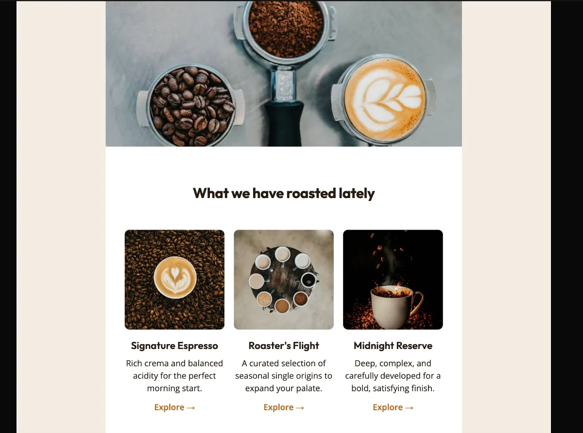 Coffee subscription win-back — Klaviyo