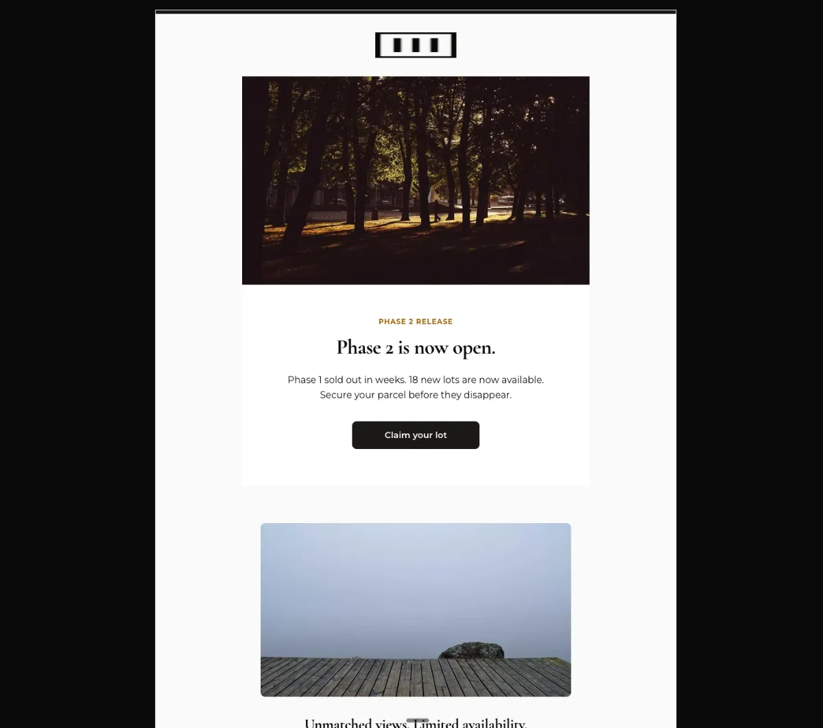 New phase now open — Mailchimp