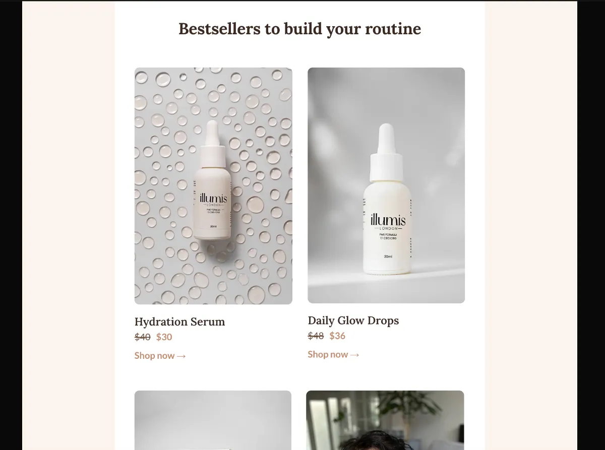 Spring sitewide sale, 25% off — Klaviyo